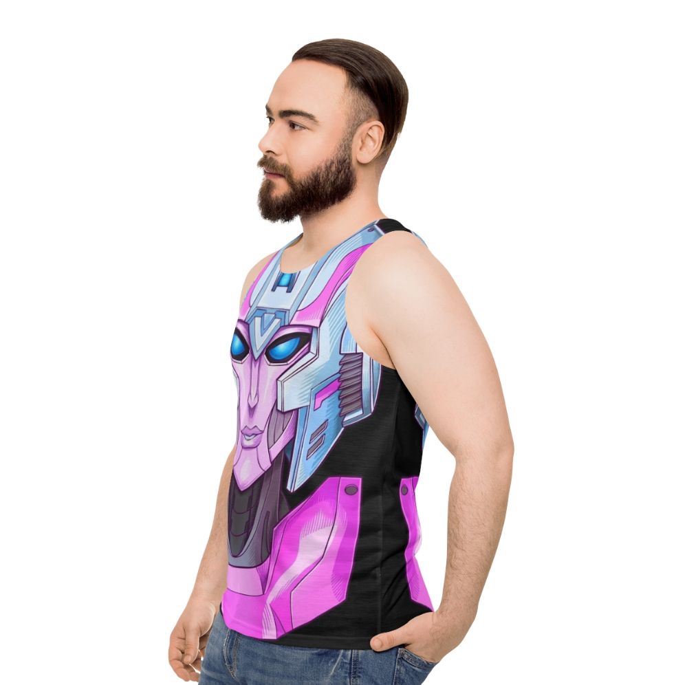 Transformers Arcee Unisex Tank Top - men side