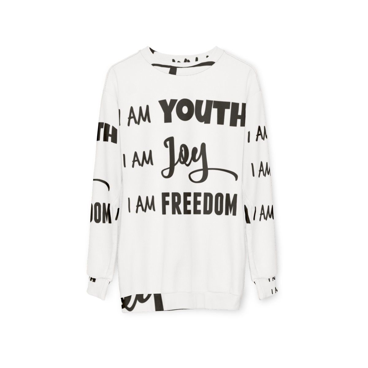 "I Am" Peter Pan Inspired Youth Sweatshirt - hanging