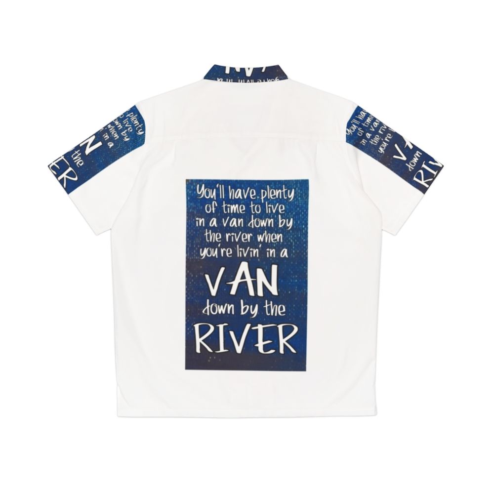 Van Down By The River Chris Farley Hawaiian Shirt - Back