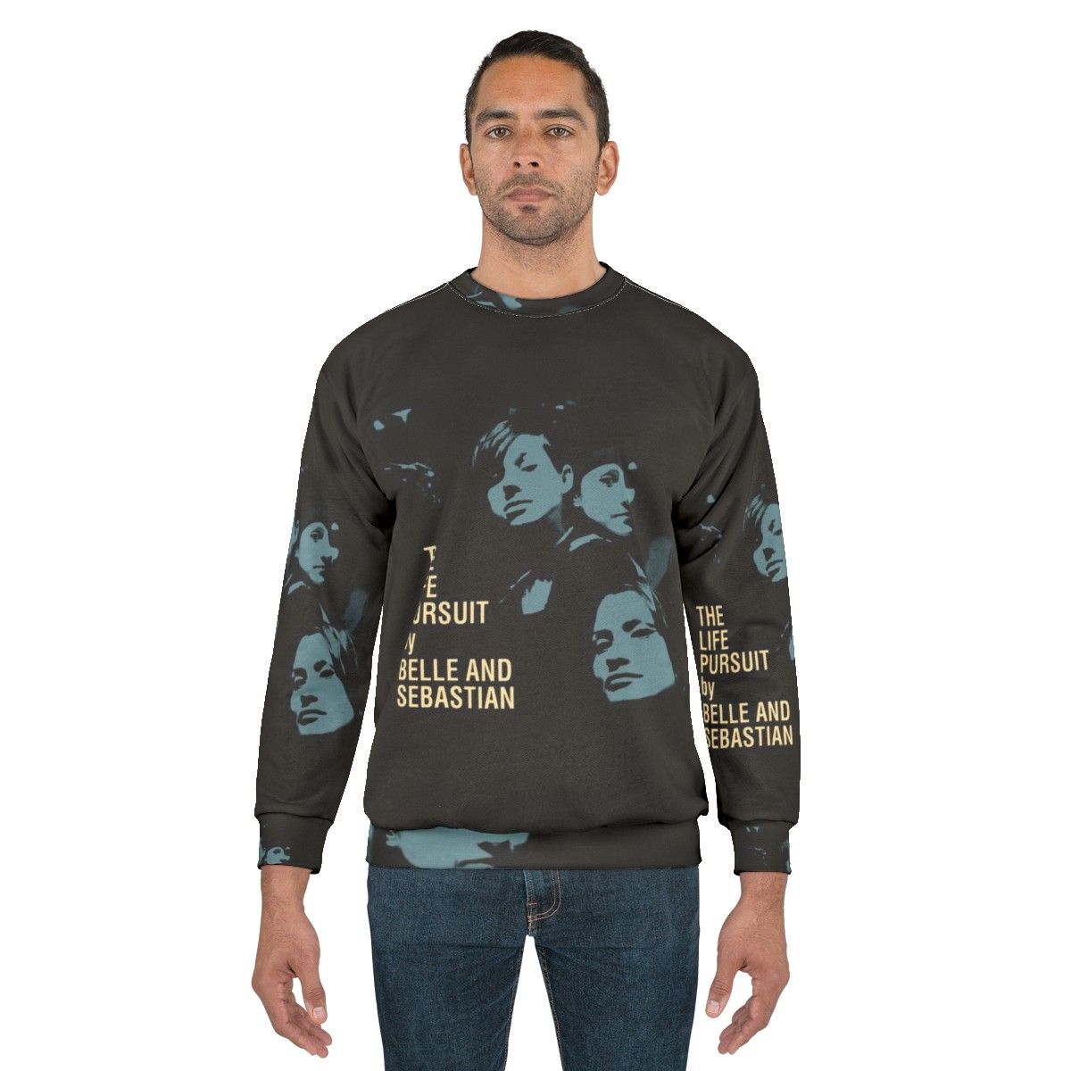 Belle and Sebastian Band Sweatshirt with Indie Music Lyrics - men