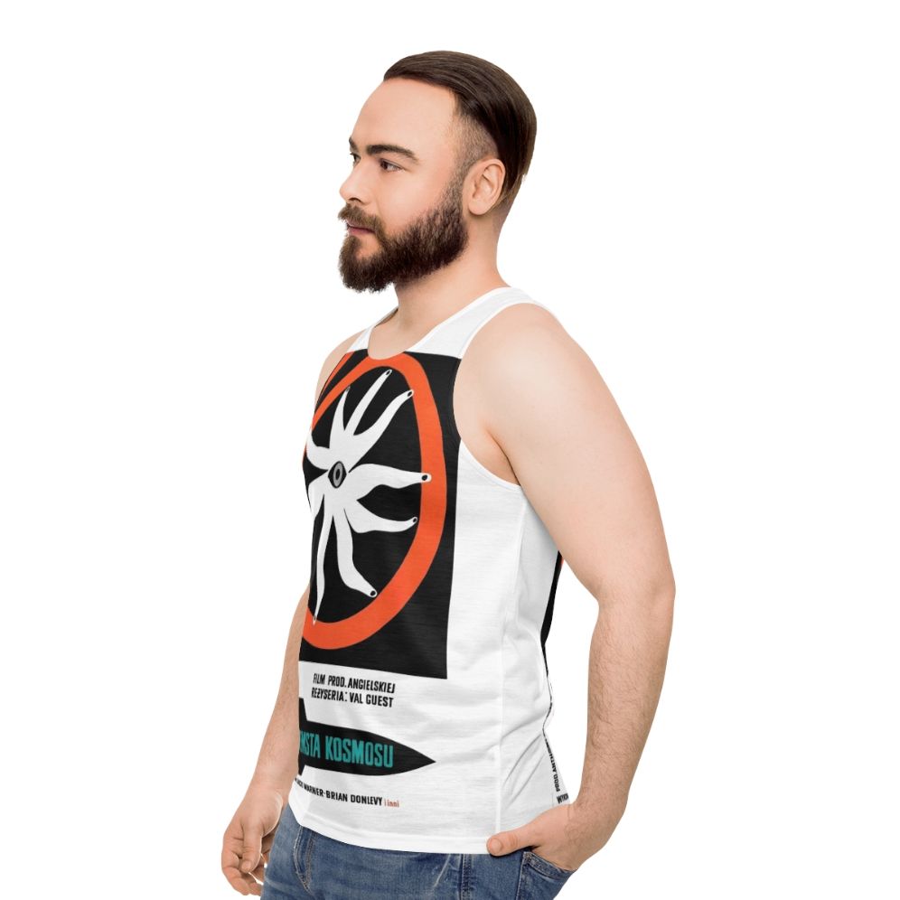 The Quatermass Xperiment Unisex Tank Top - men side