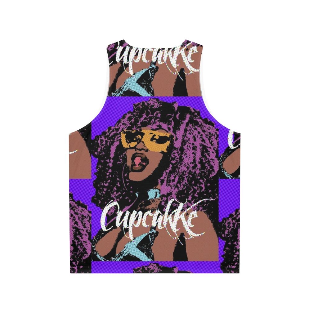 Cupcakke Pop Art Unisex Tank Top - Back