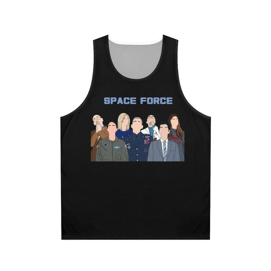 Space Force Unisex Tank Top with Netflix and Steve Carell