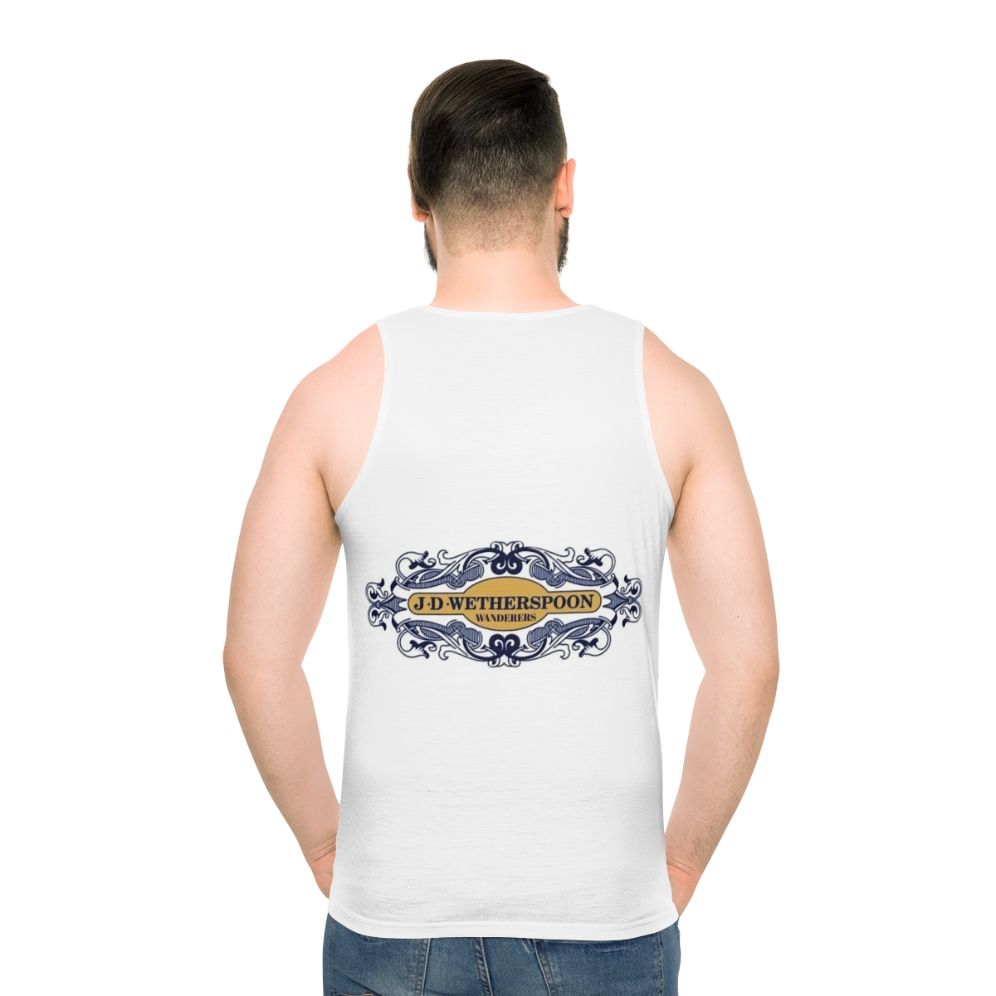 Wetherspoon Wanderers Unisex Tank Top - men back