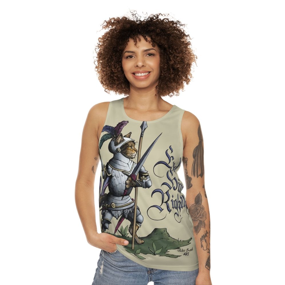 Hemanimals Medieval Unisex Tank Top - women