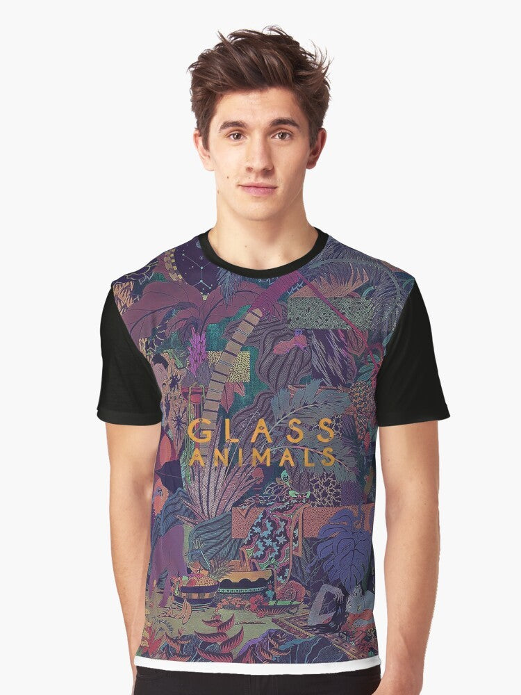 Glass Animals Zaba Indie Graphic T-Shirt with Album Art Design - Men