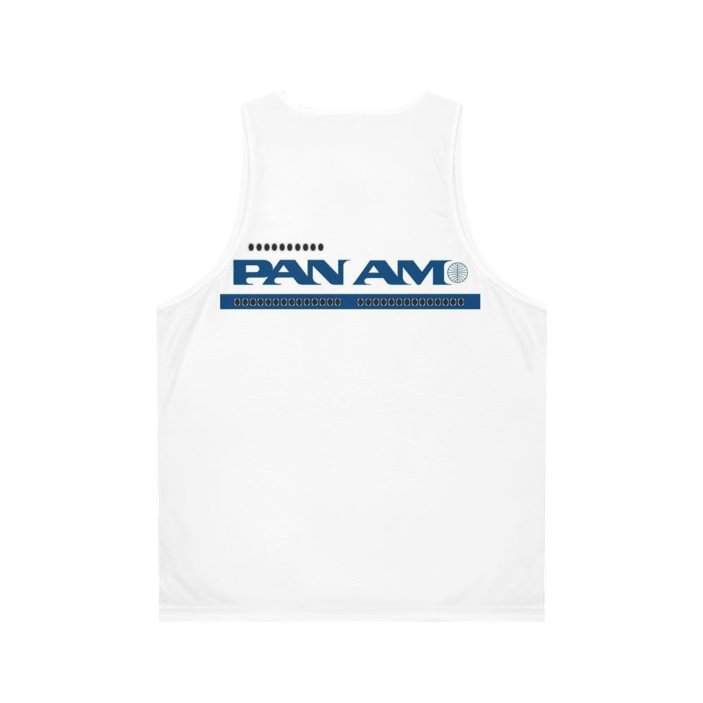 Pan Am 747 Unisex Tank Top - Back