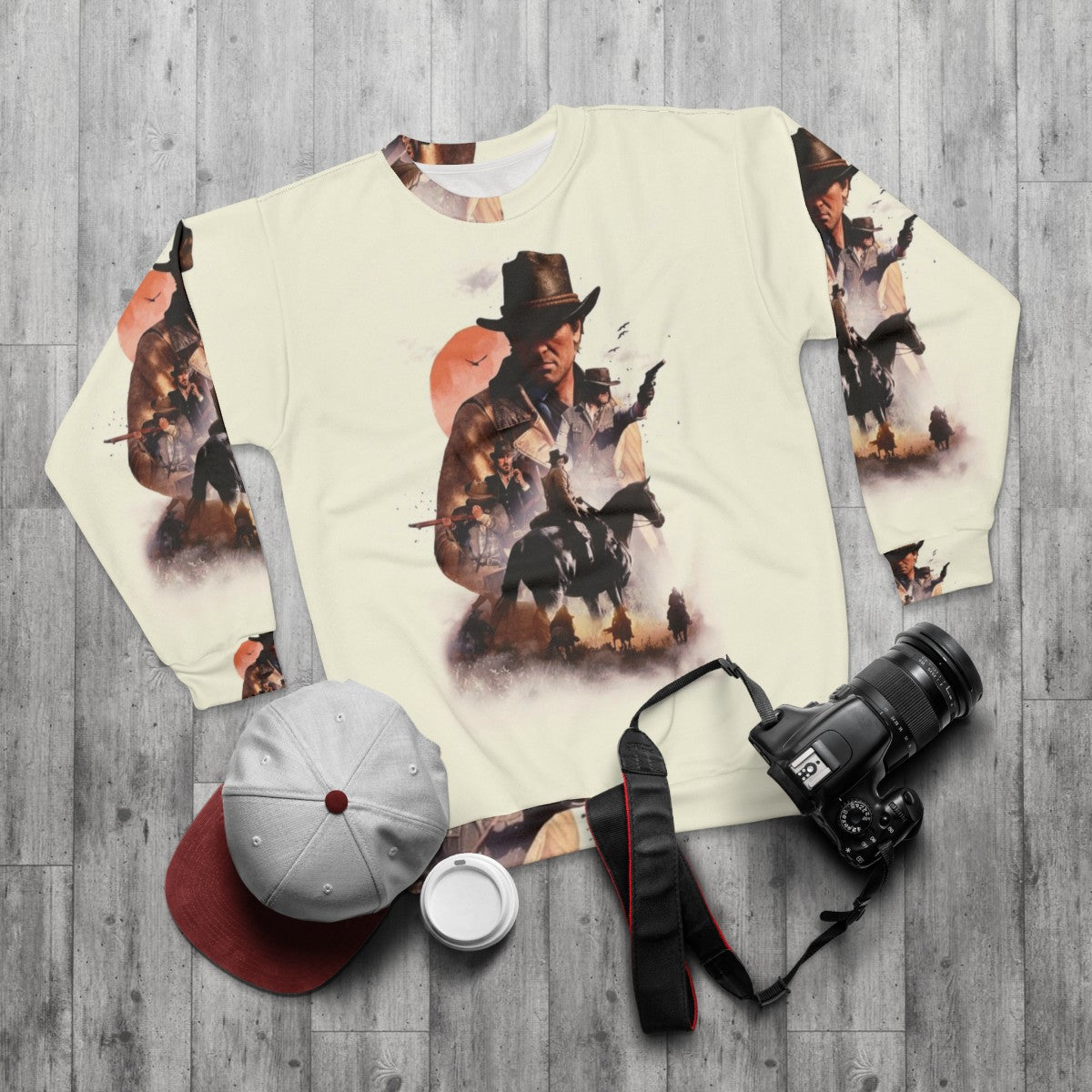 RDR Gaming Sweatshirt - flat lay