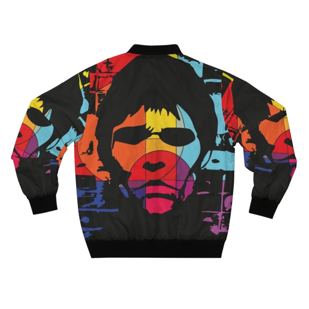 Ian Brown 90s Indie Bomber Jacket - Back