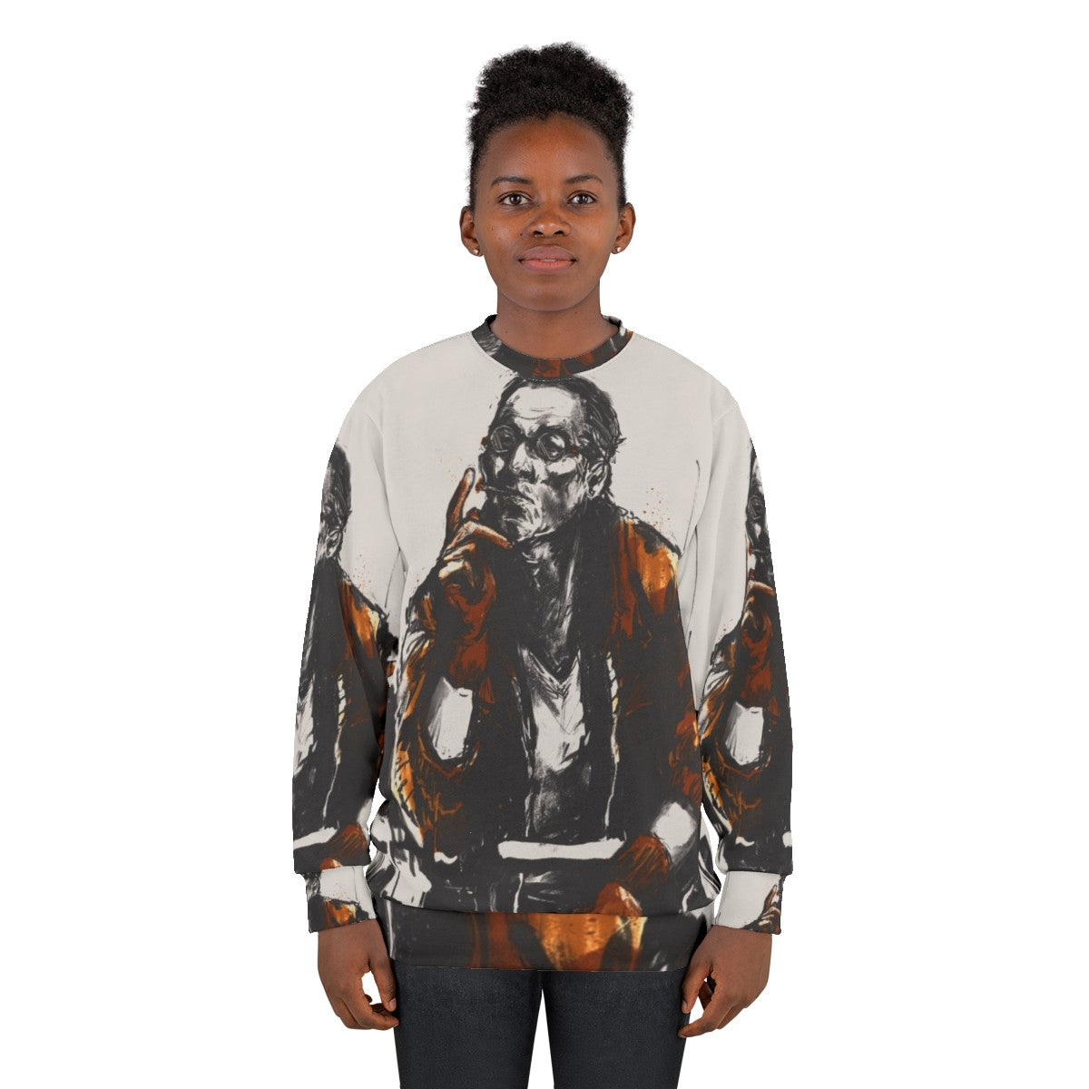 Disco Elysium "Something of a Ritual" Sweatshirt featuring Kim Kitsuragi - women