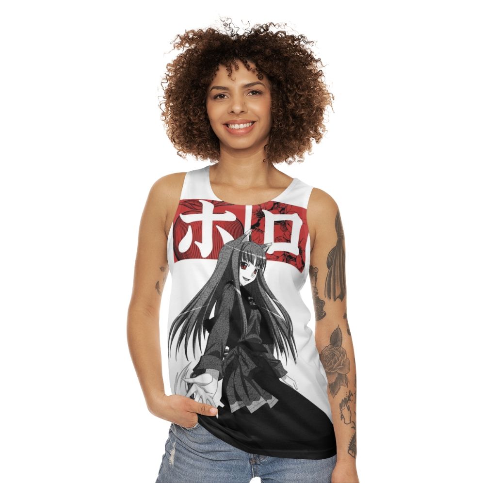 Spice and Wolf Inspired Unisex Tank Top - women