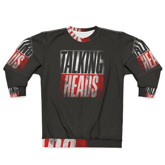 Talking Heads Abstract Graphic Sweatshirt