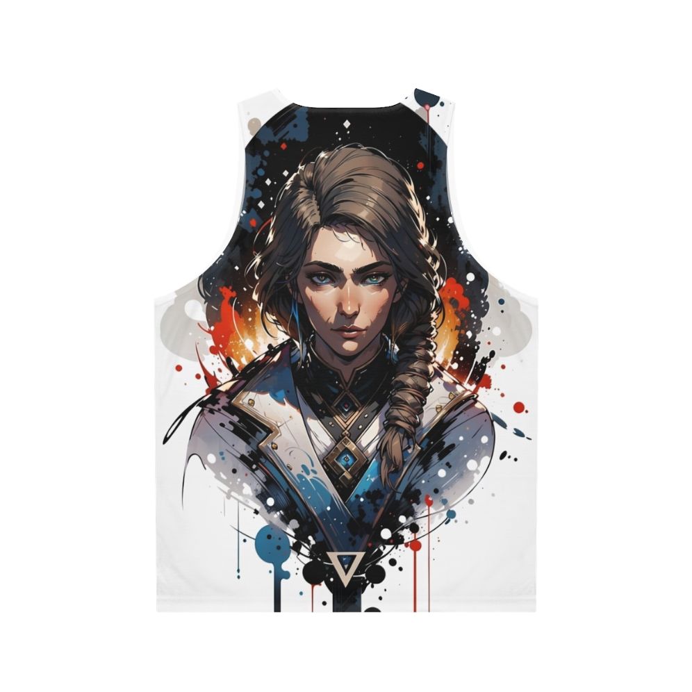 Assassin's Creed Kassandra Unisex Tank Top - Back