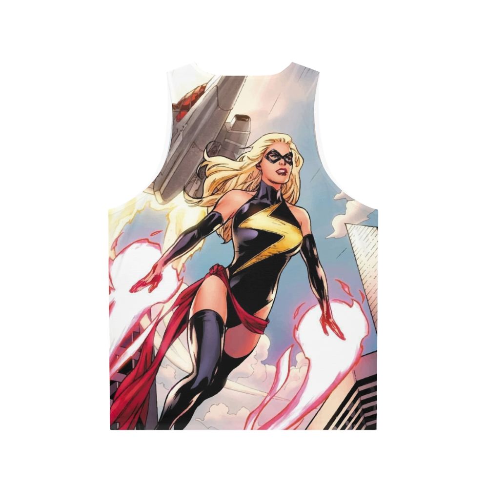 Carol Danvers Unisex Captain Marvel Tank Top - Back