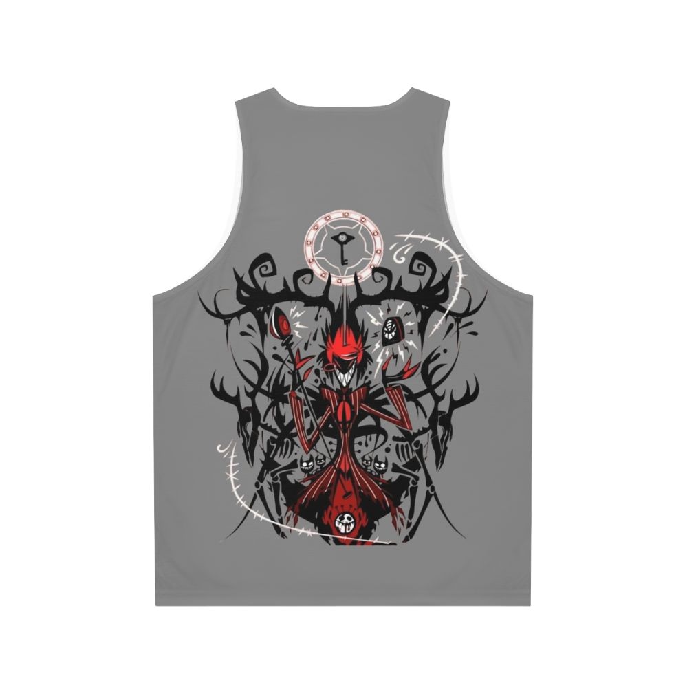 Hazbin Hotel Alastor Unisex Tank Top - Back