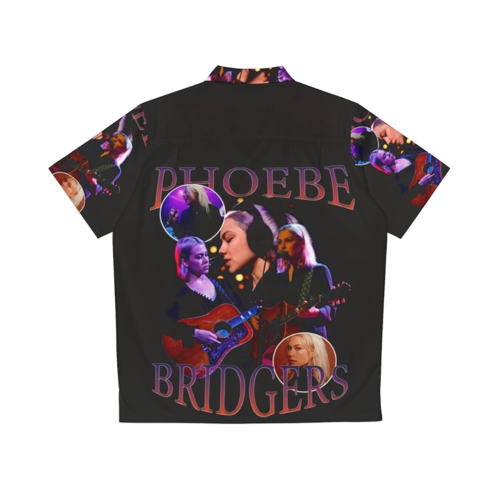 Phoebe Bridgers Hawaiian Shirt with Indie Music Graphic - Back