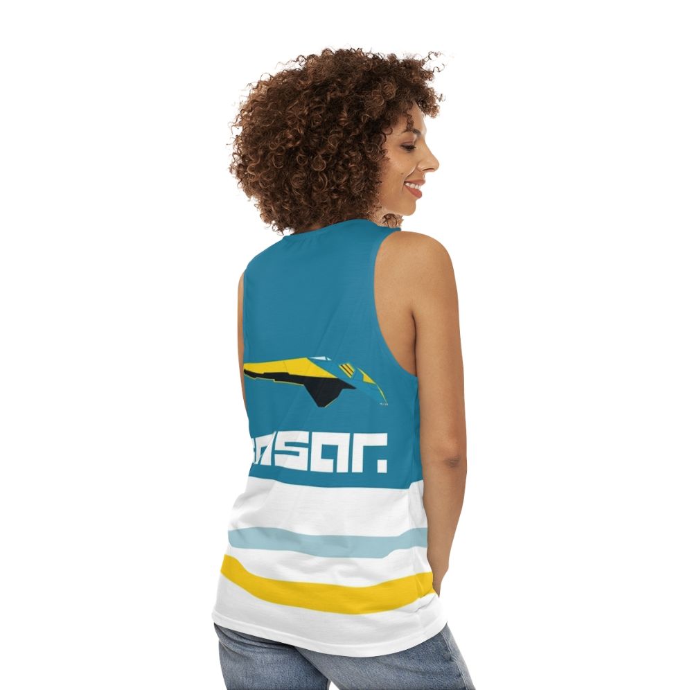 Wipeout Feisar Unisex Gaming Tank Top - women back