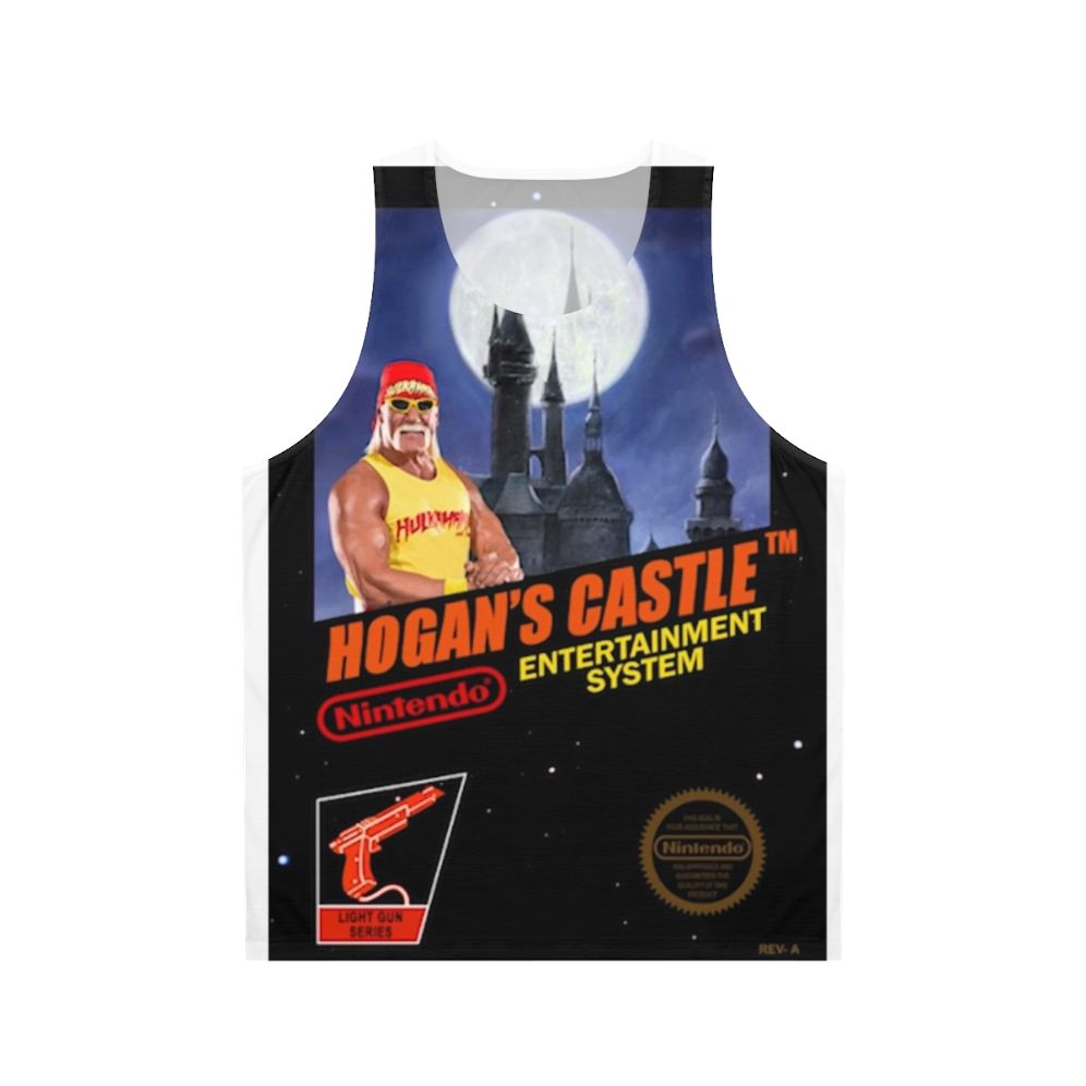 Unisex tank top with Hogans Castle and Beeg Beeg Yoshi design