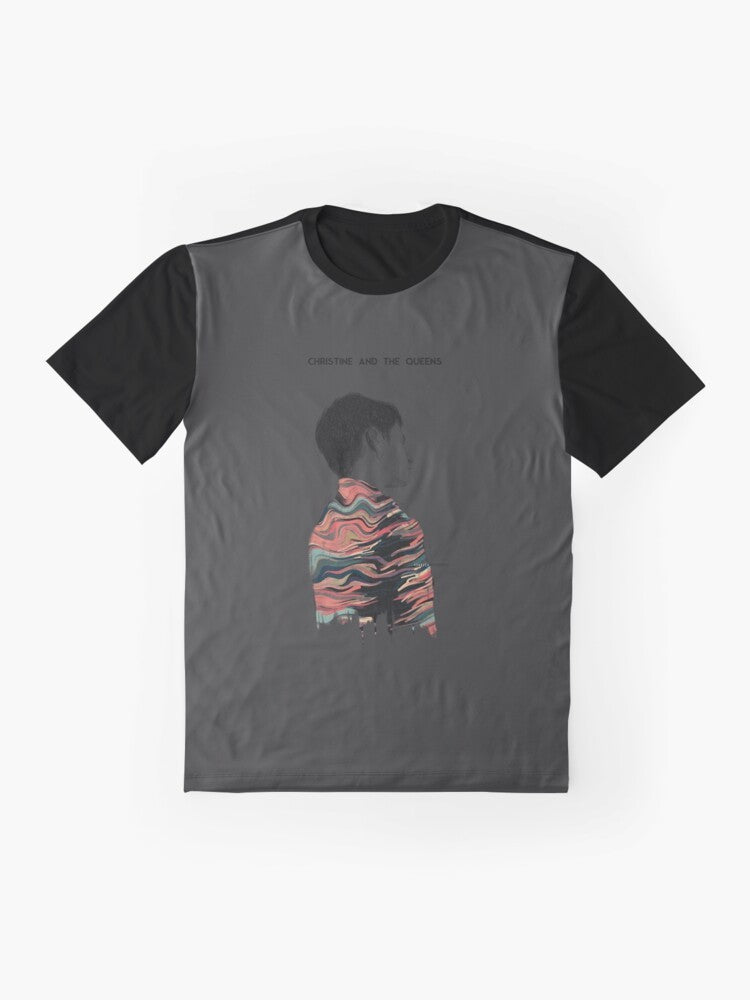 Christine And The Queens Classic Graphic T-Shirt - Flat lay