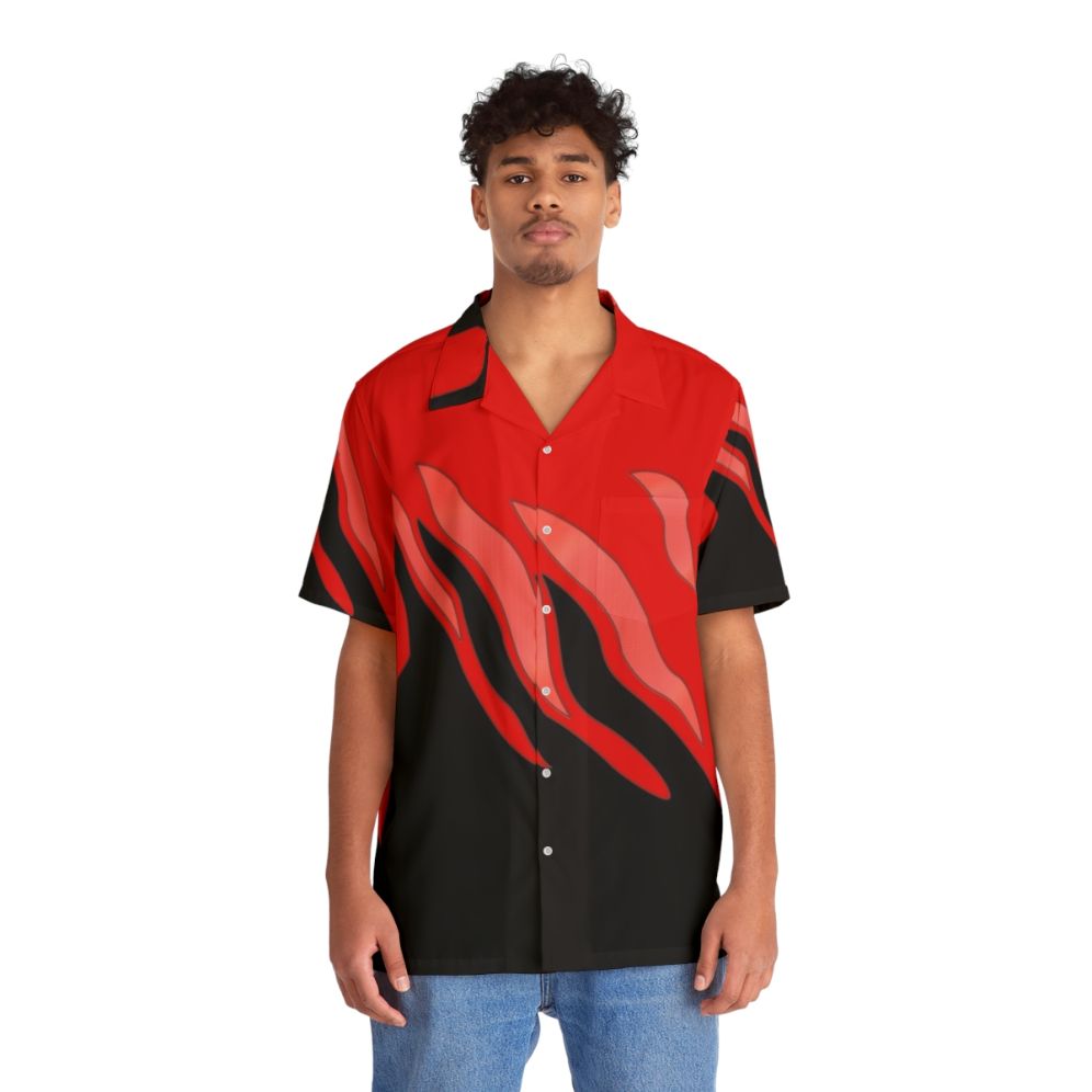 Kane WWE Big Red Monster Hawaiian Shirt - People Front