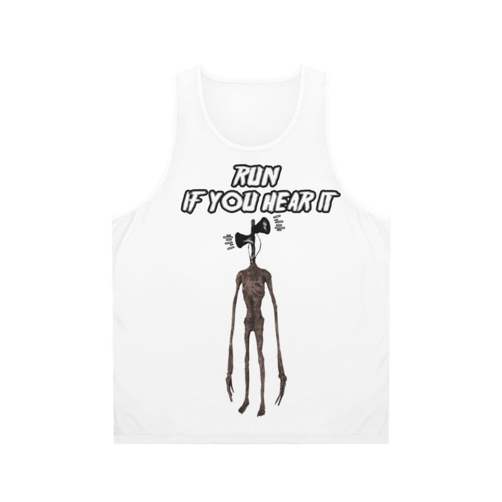 Siren Head Monster Unisex Tank Top