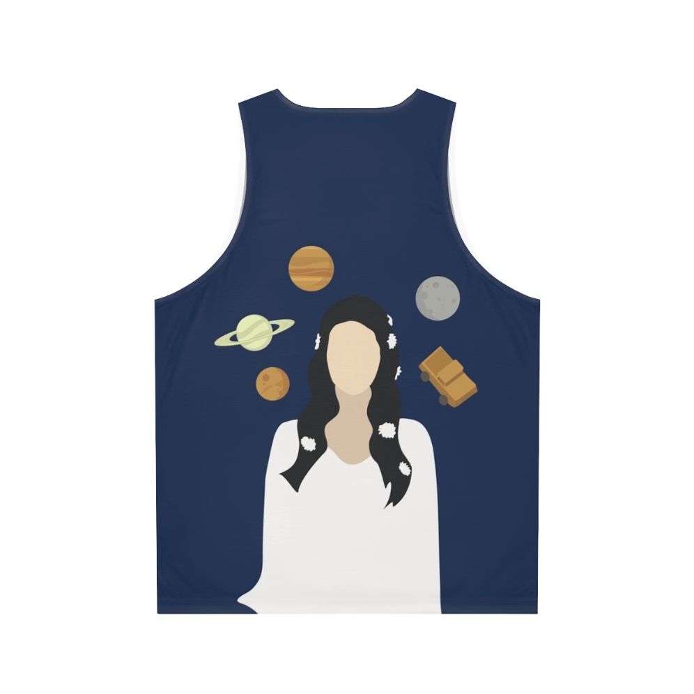 Lana Del Rey inspired celestial unisex tank top - Back