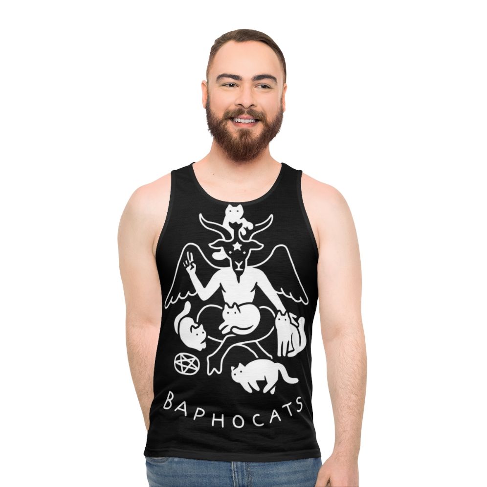 Baphocats Unisex Occult Tank Top - men