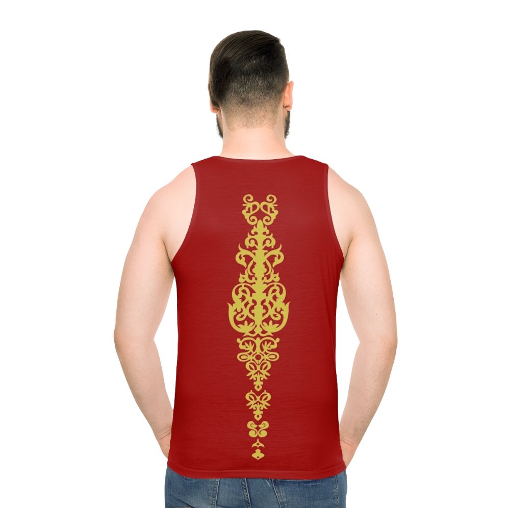 Queen Embroidered Unisex Star Wars Phantom Menace Tank Top - men back