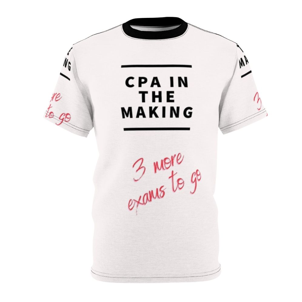 Accounting and Bookkeeping T-Shirt for Women Pursuing their CPA Certification