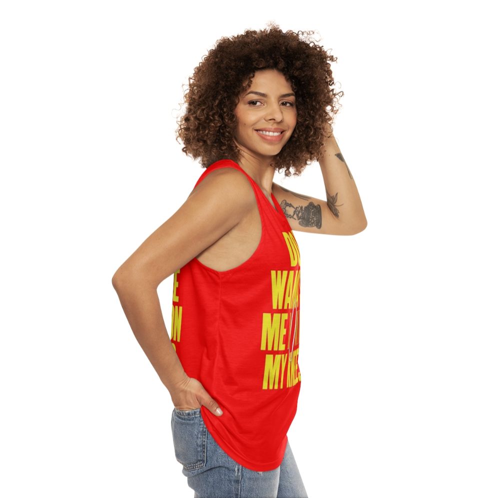 Celeb 06 unisex music inspired tank top - women side