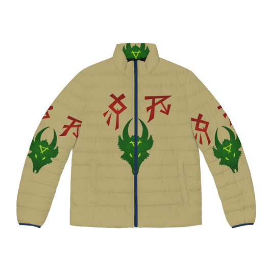 Forbidden Workshop Skaven Clan Skryre Puffer Jacket featuring the faction symbol