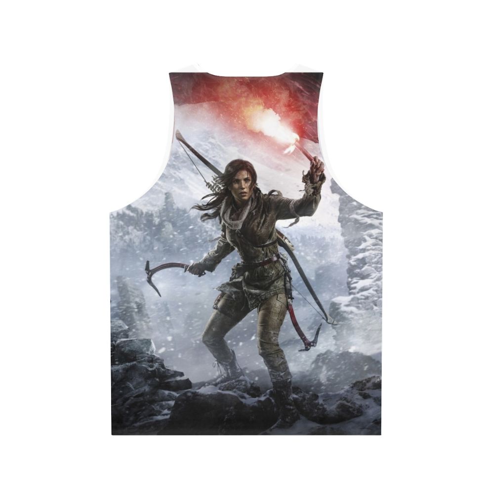 Rise Of The Tomb Raider Unisex Gaming Tank Top - Back