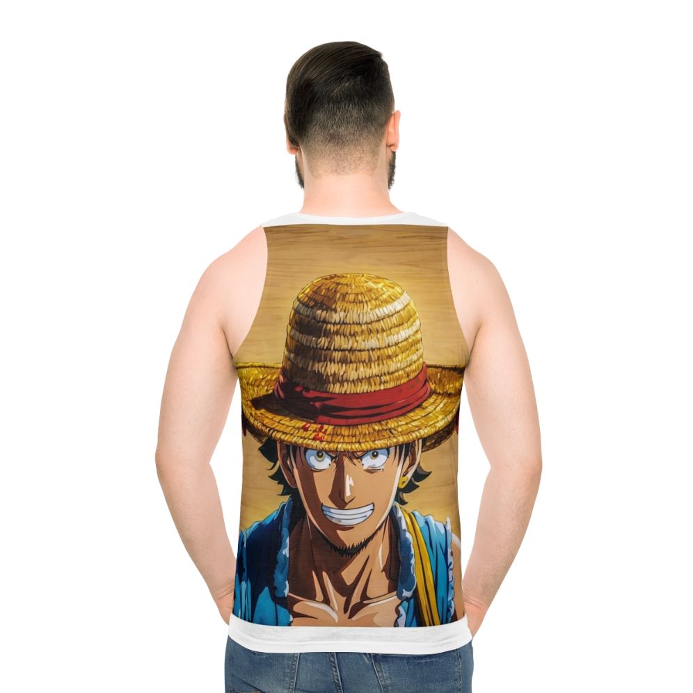 Bounty Unisex Tank Top with Versatile Graphic Design - men back