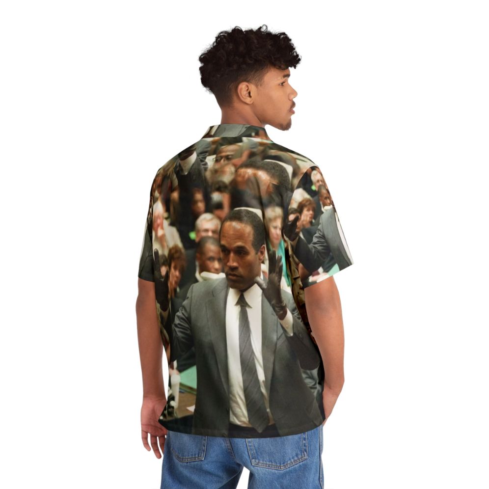 OJ Simpson's Glove Hawaiian Shirt - People Back