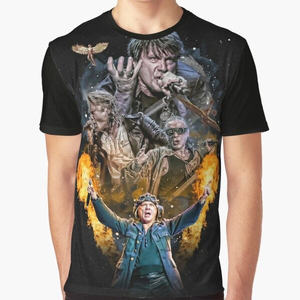 Iron Maiden's Bruce Dickinson Graphic T-Shirt