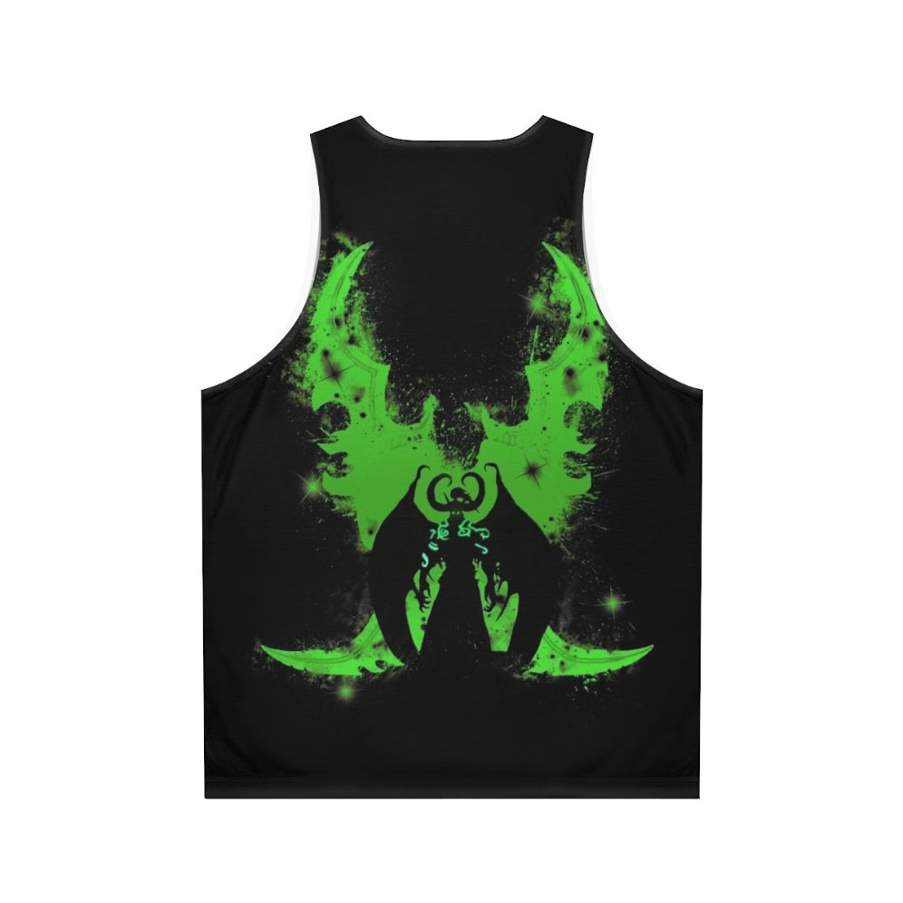 World of Warcraft Unisex Tank Top featuring Illidan Stormrage - Back