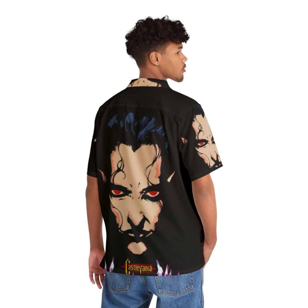 Castlevania Vampire's Kiss Hawaiian Shirt - People Back