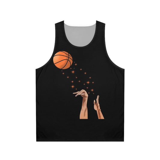 3 point basketball tank top