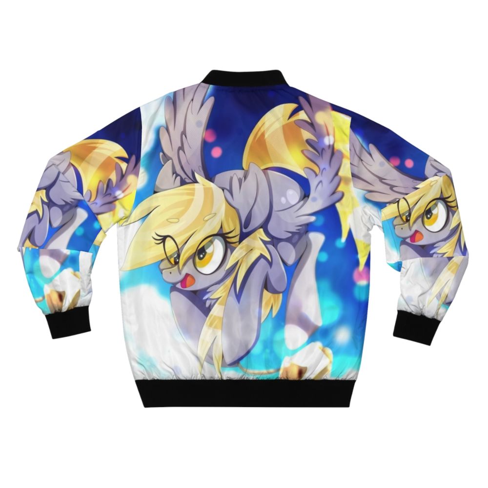 Derpy Hooves My Little Pony Pegasus Bomber Jacket - Back