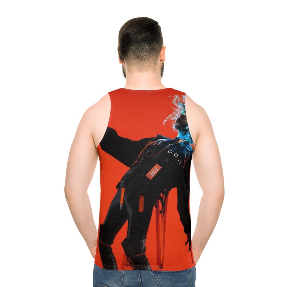 Kaen Ziyoou Vachi Unisex Tank Top - men back