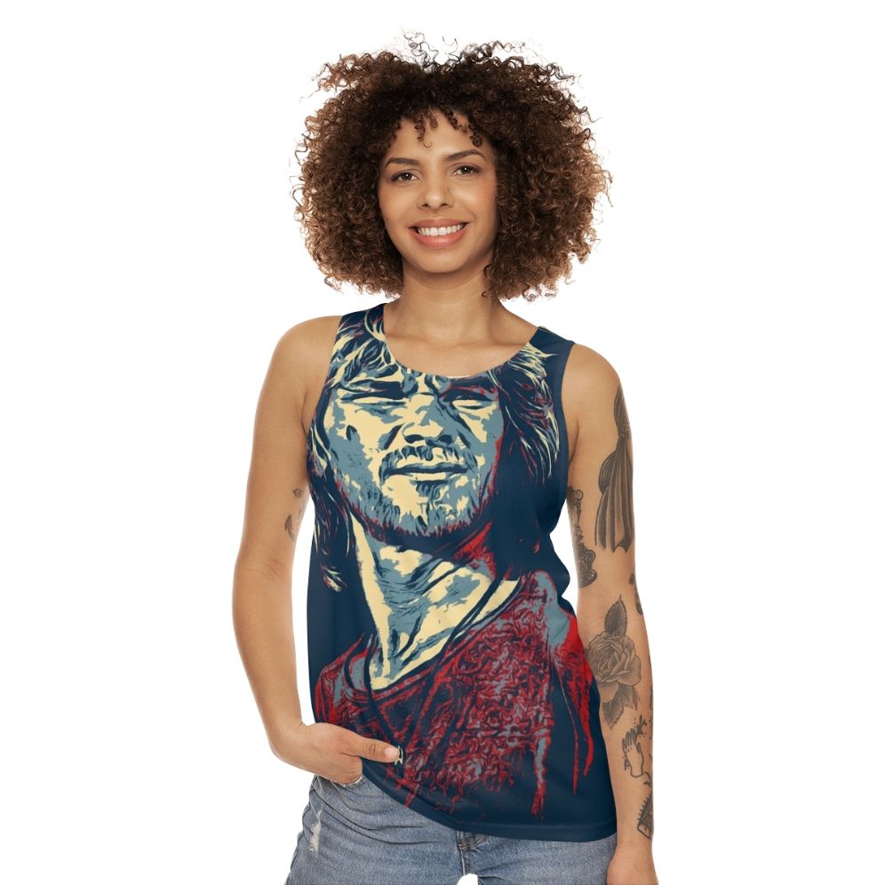 Patrick Swayze Unisex Tank Top - women