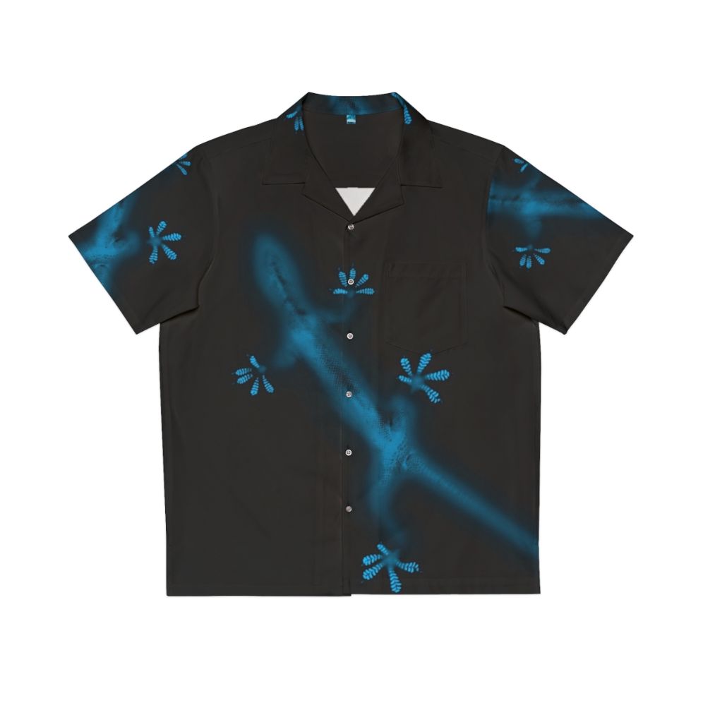 Blue Gecko Hawaiian Shirt