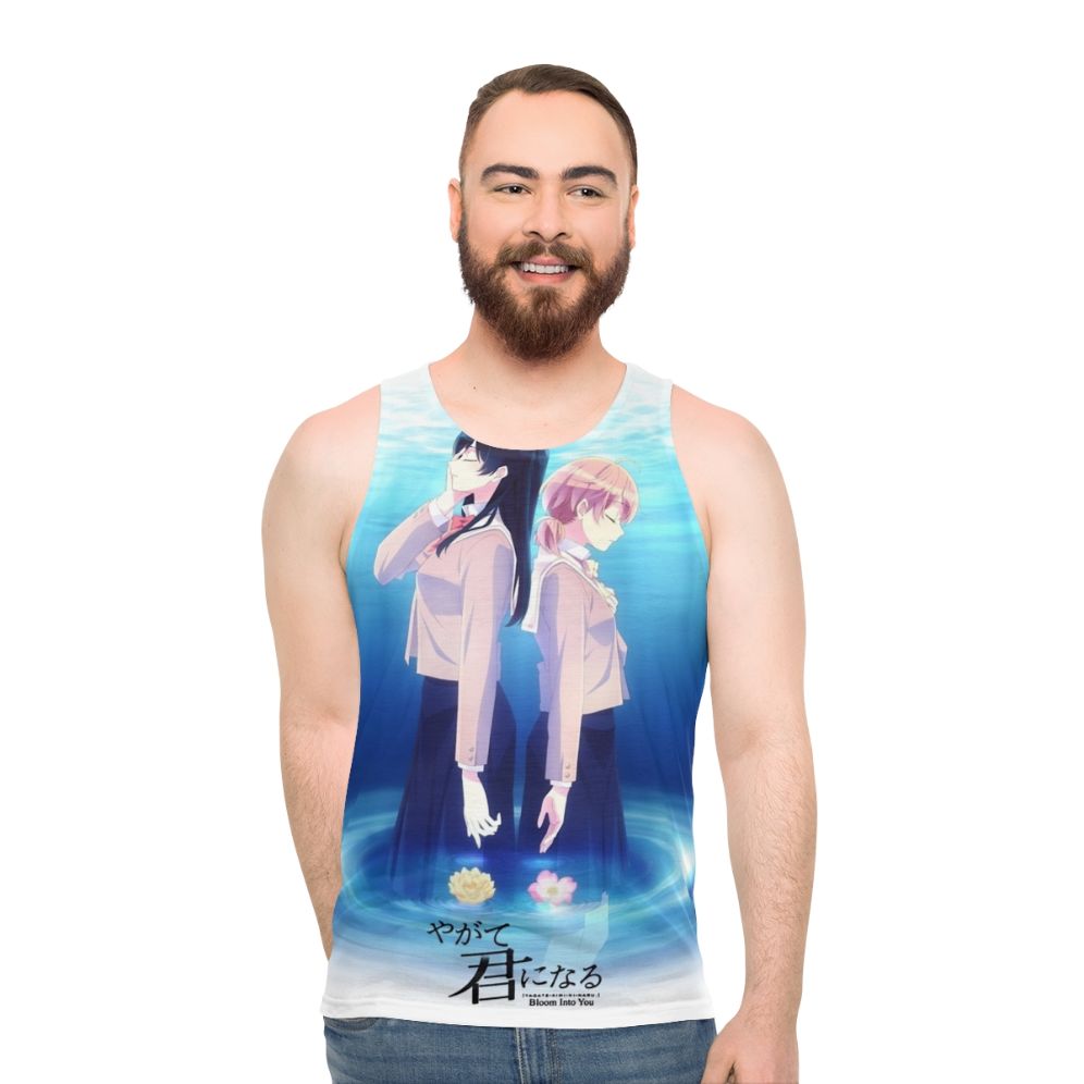 Bloom Into You Yagate Kimi Ni Naru Unisex Anime Tank Top - men