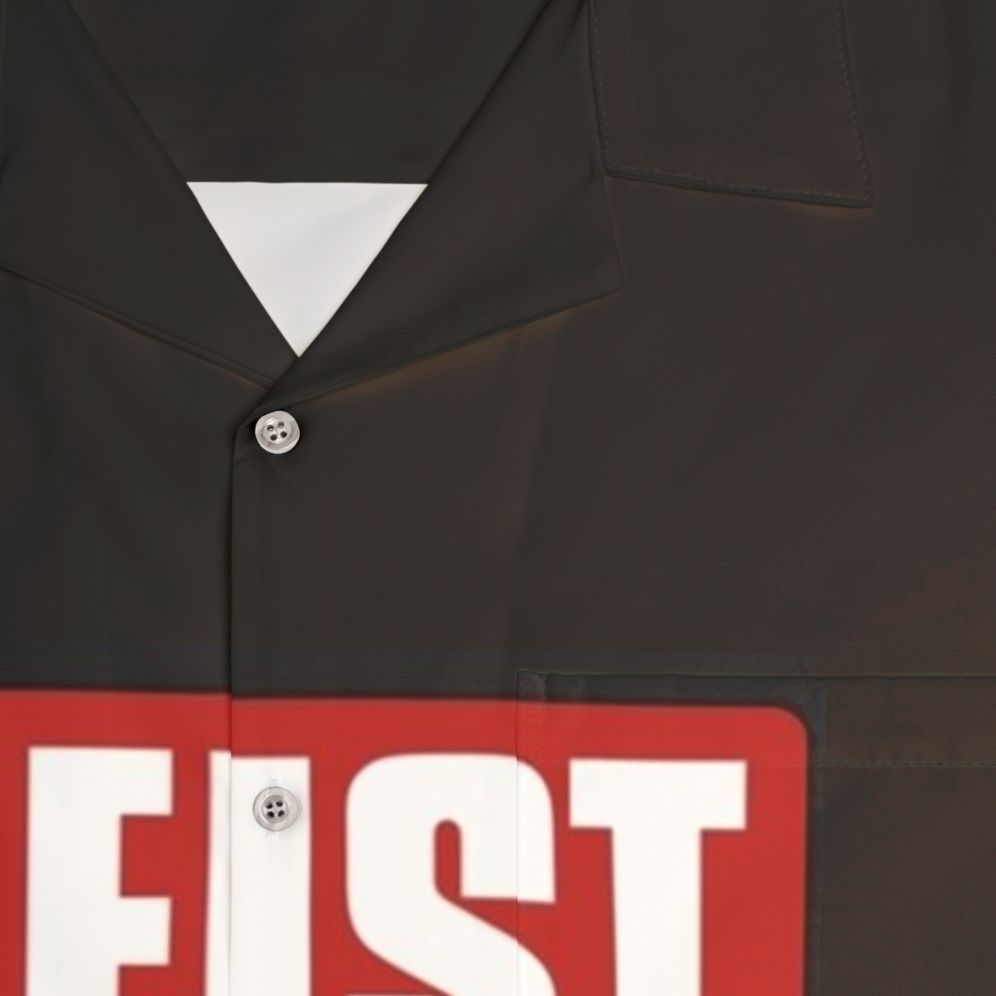 Money Heist Text Art Hawaiian Shirt - Detail