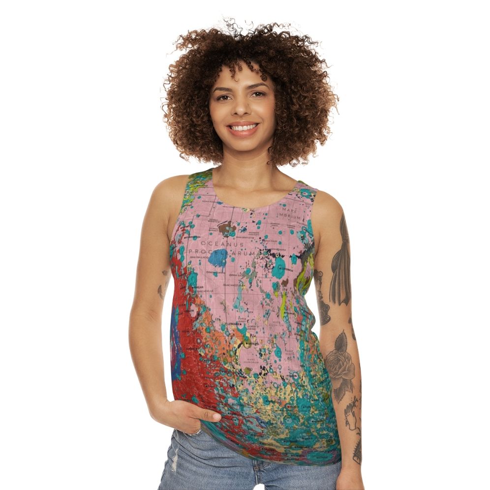 Geology of the Moon Unisex Tank Top - women