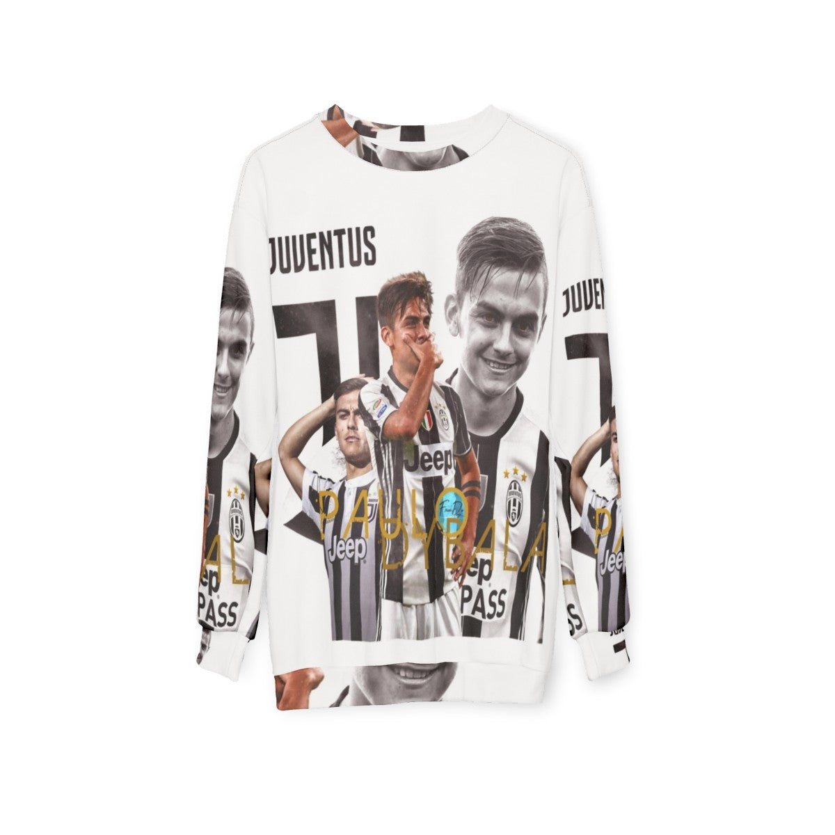 Paulo Dybala Juventus Soccer Sweatshirt - hanging