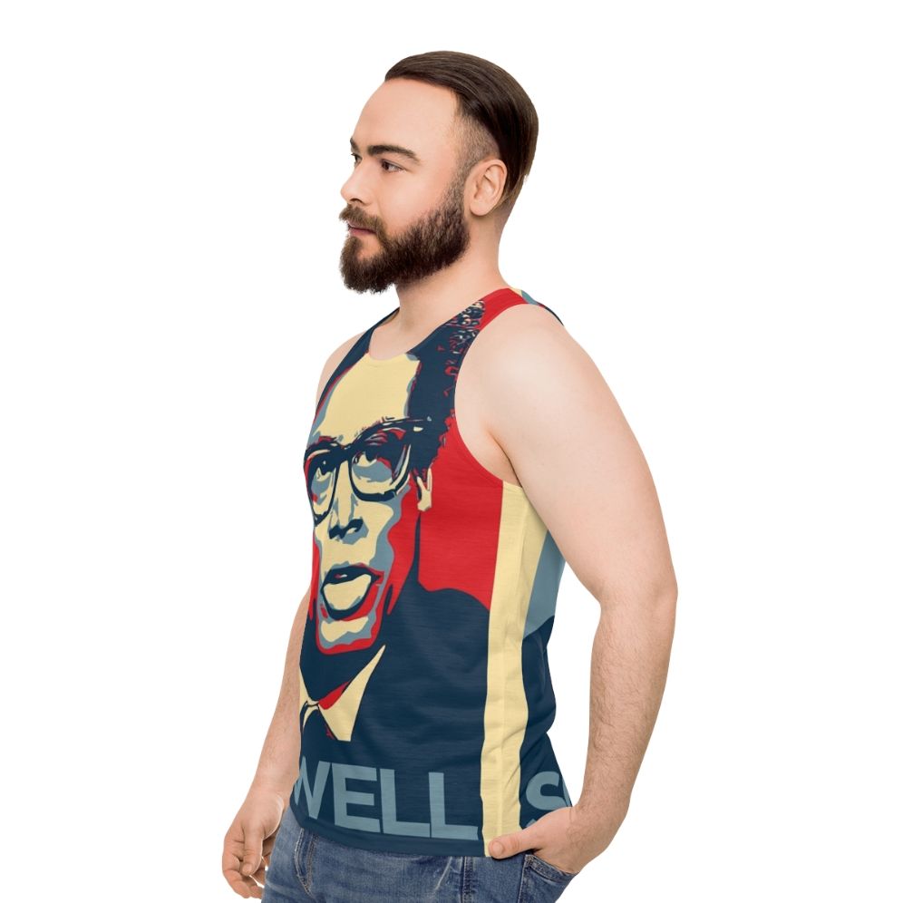 Thomas Sowell Inspirational Tank Top - men side