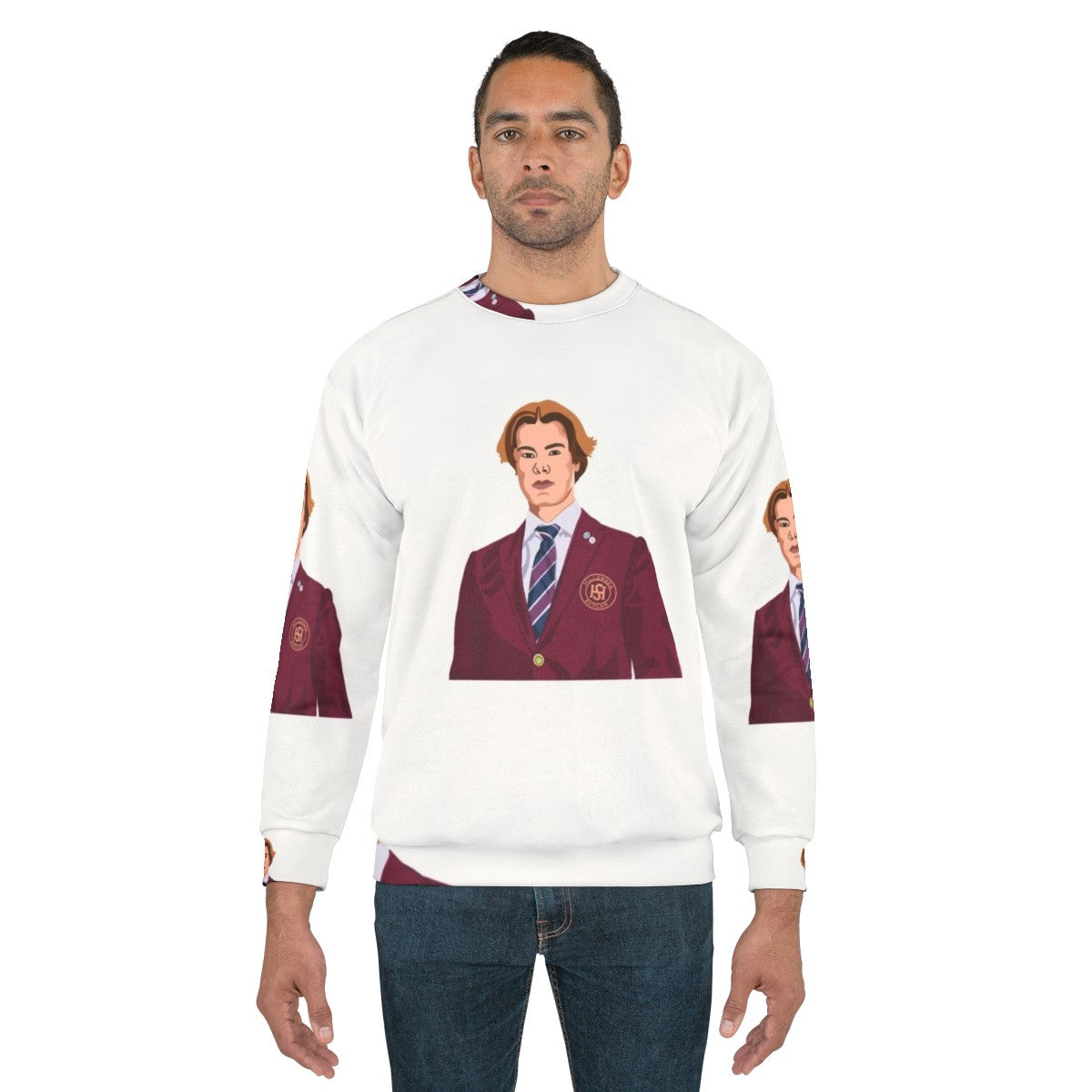 Young Royals Wilhelm Sweatshirt featuring Edvin Ryding and Omar Rudberg - men