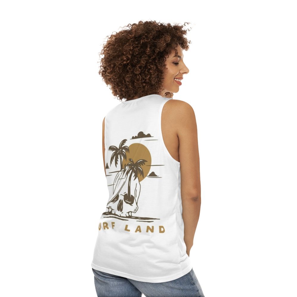 Surf the Nature - Unisex Tank Top for Outdoor Adventurers - women back