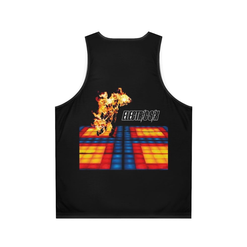 Electric Six Fire Album Unisex Tank Top - Back